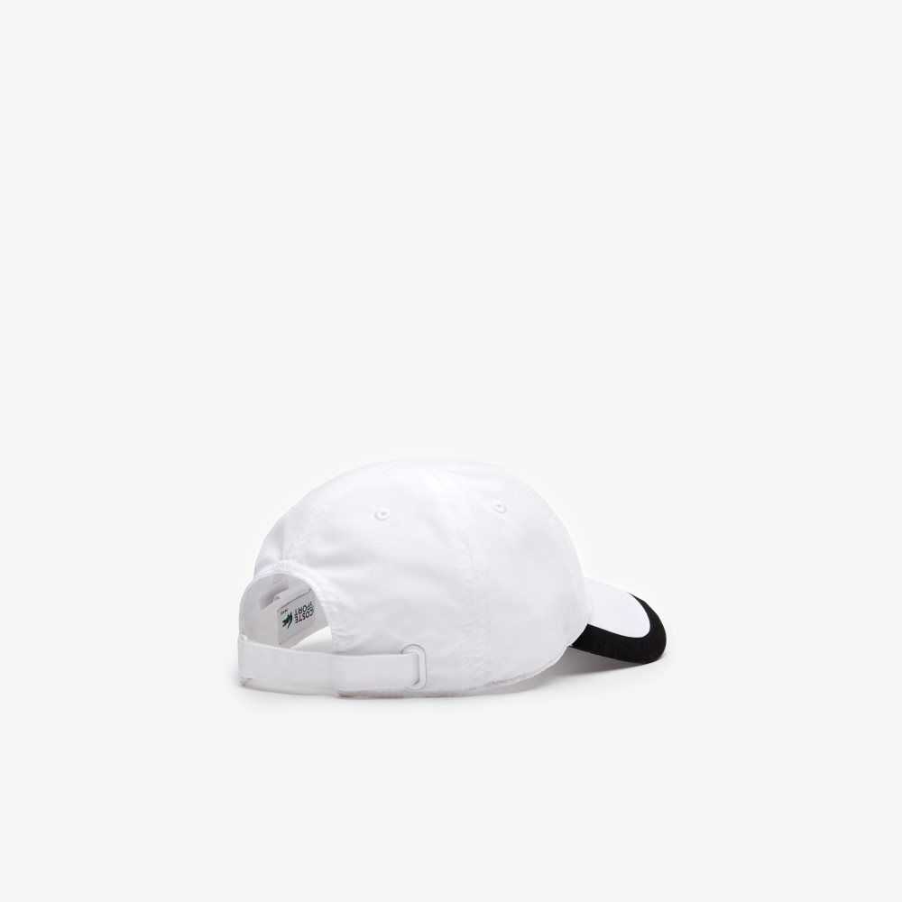 Lacoste SPORT Contrast Border Lätta Vita Svarta | SRNQT-3281