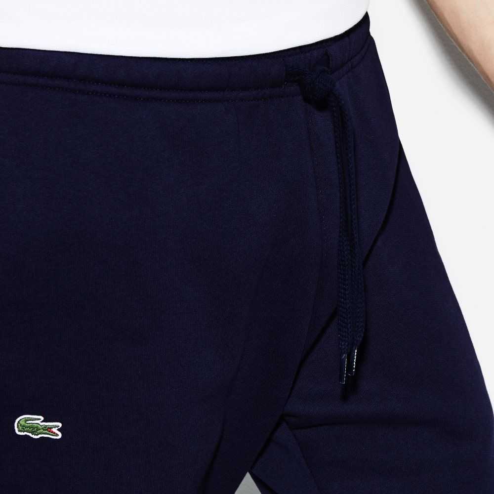 Lacoste SPORT Fleece Tennis Marinblå Blå | YADIX-2479