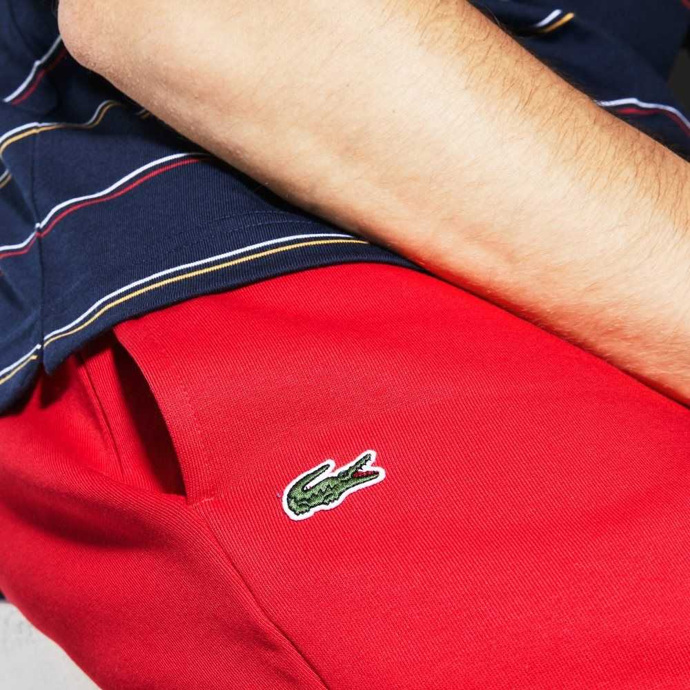 Lacoste SPORT Fleece Tennis Röda | NIQWS-2045