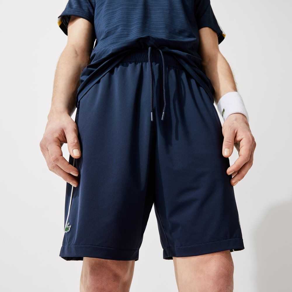 Lacoste SPORT French Open Edition Lätta Stretch Marinblå Blå Vita Marinblå Blå | GCJNP-7120