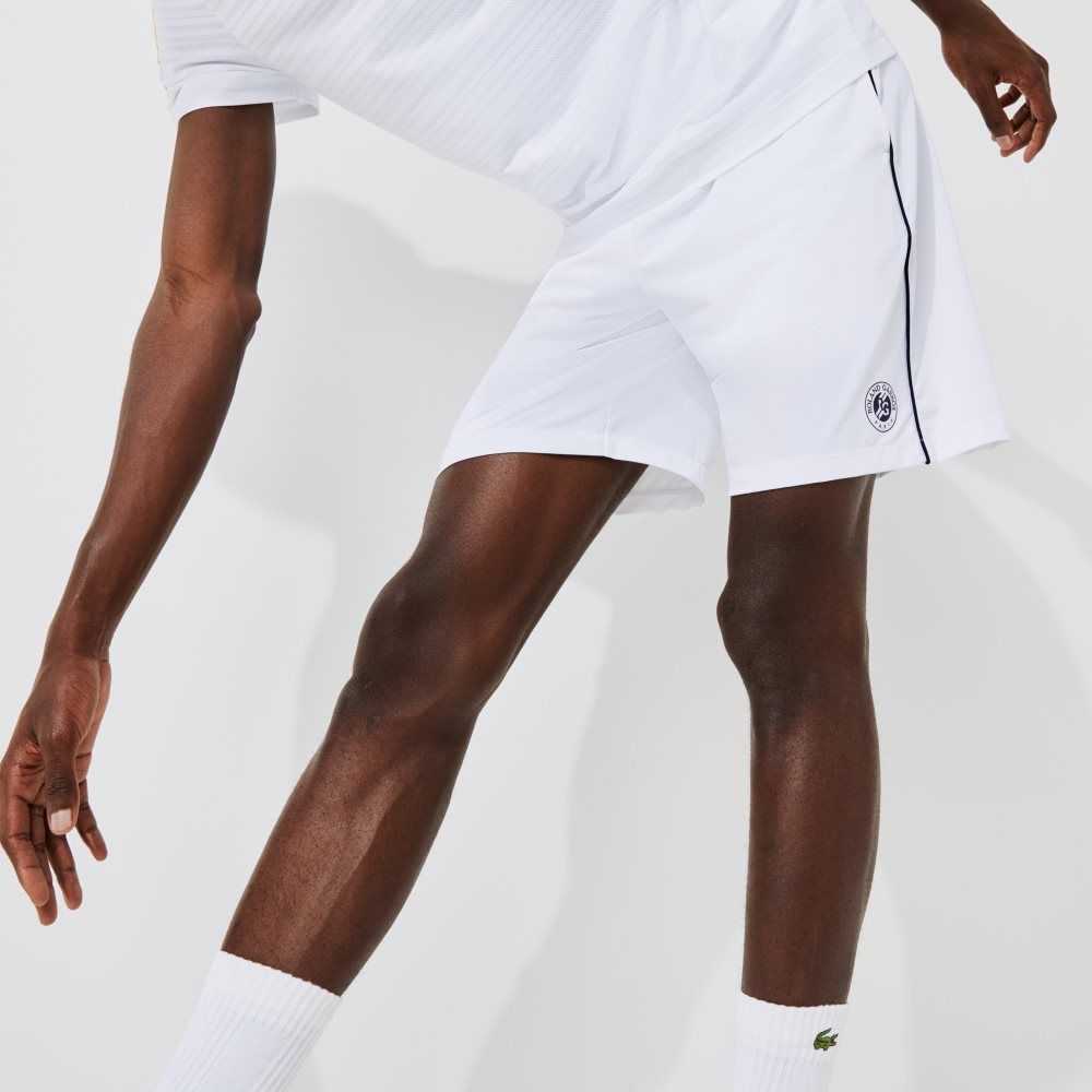 Lacoste SPORT French Open Edition Lätta Stretch Vita Marinblå Blå | SODAG-7096