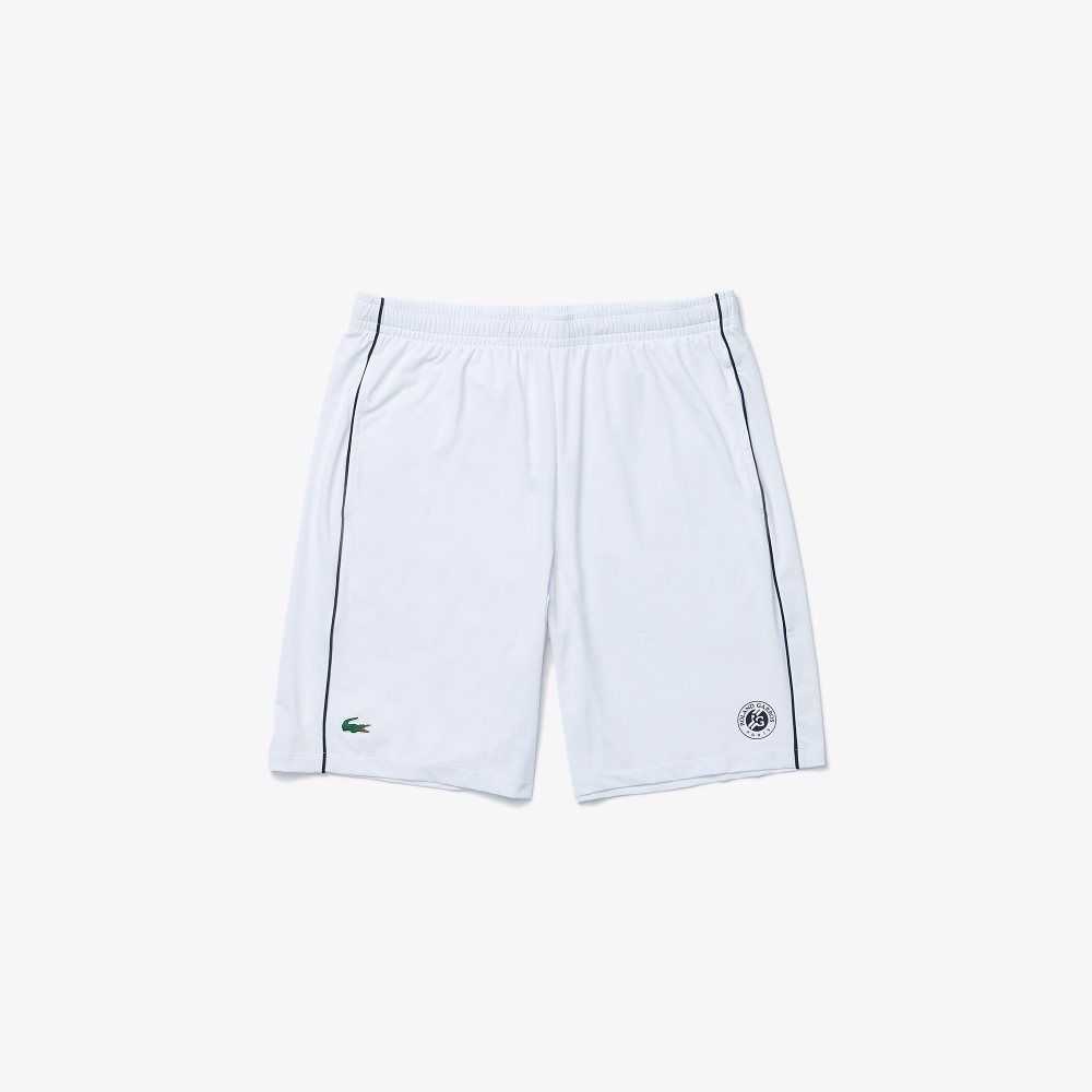 Lacoste SPORT French Open Edition Lätta Stretch Vita Marinblå Blå | SODAG-7096