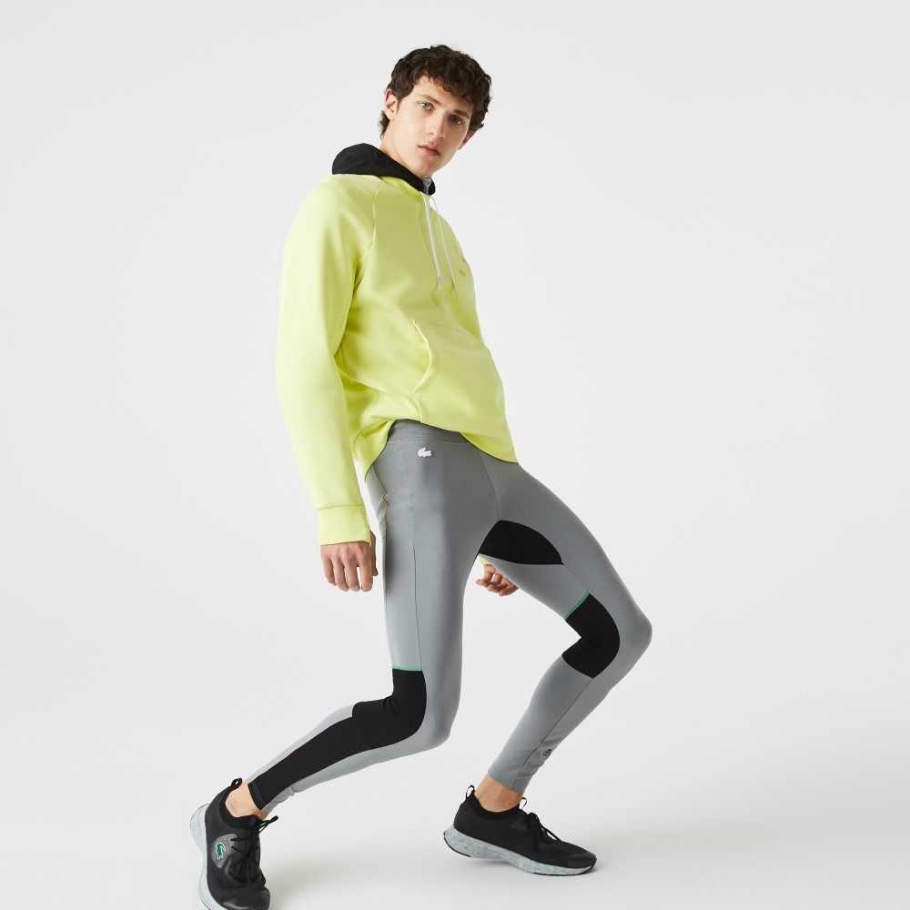 Lacoste SPORT Leggings Grå Svarta Vita | ACOIP-6380