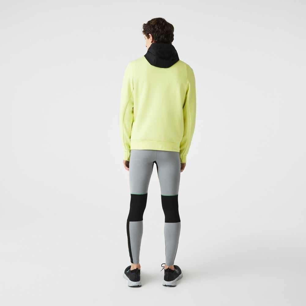 Lacoste SPORT Leggings Grå Svarta Vita | ACOIP-6380