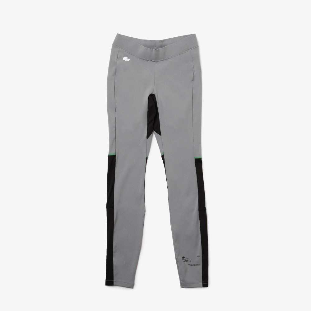 Lacoste SPORT Leggings Grå Svarta Vita | ACOIP-6380