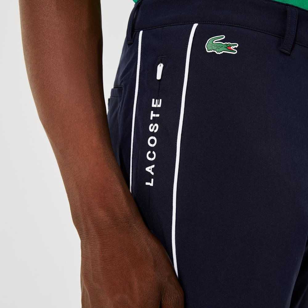 Lacoste SPORT Light Stretch Golf Marinblå Blå Vita | WNPTA-9642