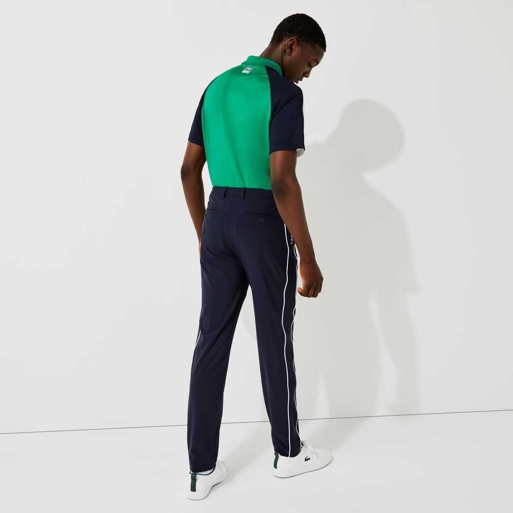 Lacoste SPORT Light Stretch Golf Marinblå Blå Vita | WNPTA-9642