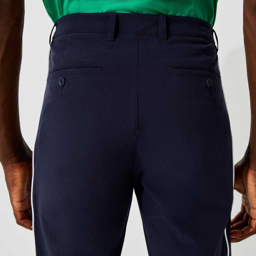 Lacoste SPORT Light Stretch Golf Marinblå Blå Vita | WNPTA-9642