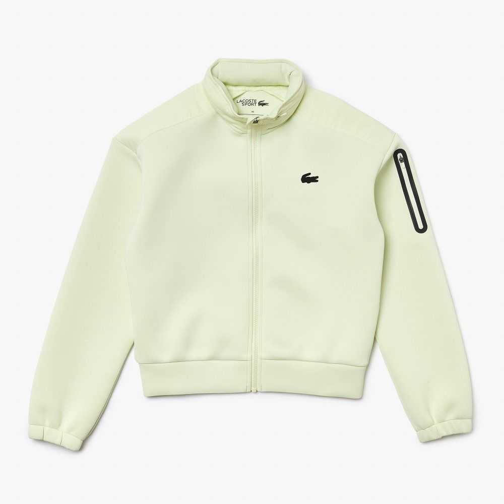 Lacoste SPORT Loose Fit Zip Gula | ZQFDH-1683