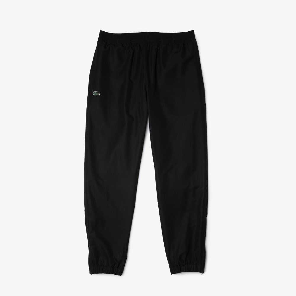 Lacoste SPORT Lätta Fabric Tracksuit Svarta | HUWIK-0913