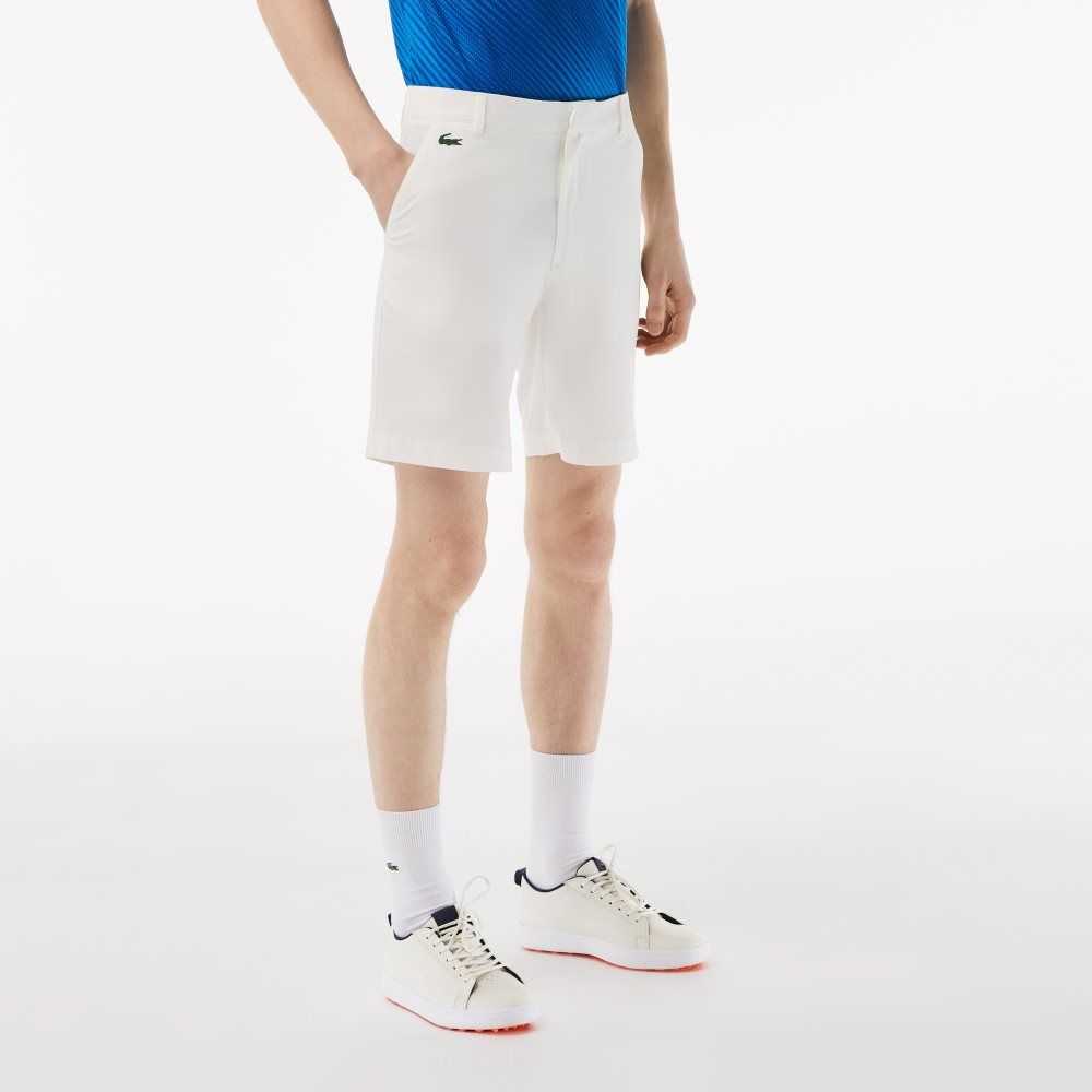 Lacoste SPORT Lätta Stretch Golf Vita | HODPS-5637