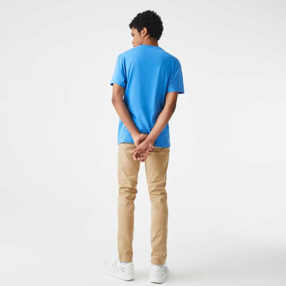 Lacoste SPORT Organic Jersey Blå | HSAYD-8954