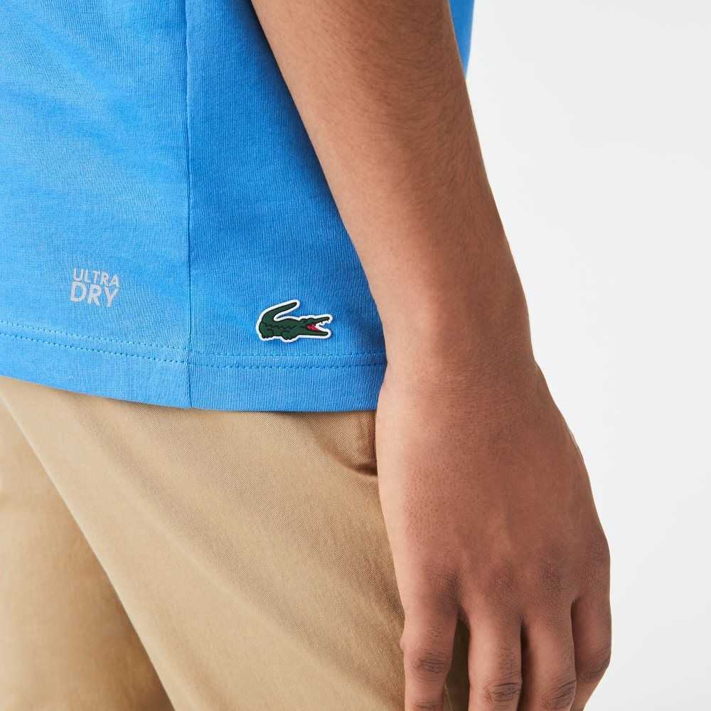 Lacoste SPORT Organic Jersey Blå | HSAYD-8954