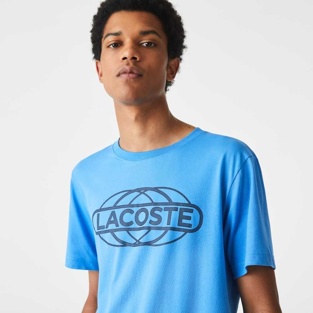 Lacoste SPORT Organic Jersey Blå | HSAYD-8954