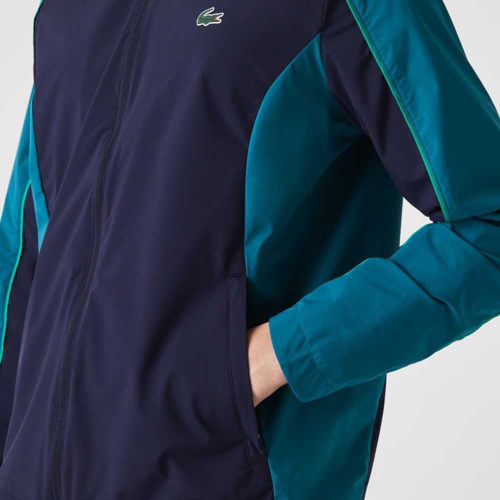 Lacoste SPORT Packable Golf Marinblå Blå Gröna | JPHDG-3628