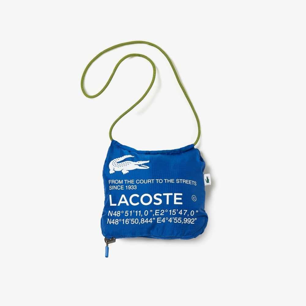 Lacoste SPORT Packable Vatten-Repellent Blå | WZHFD-1675