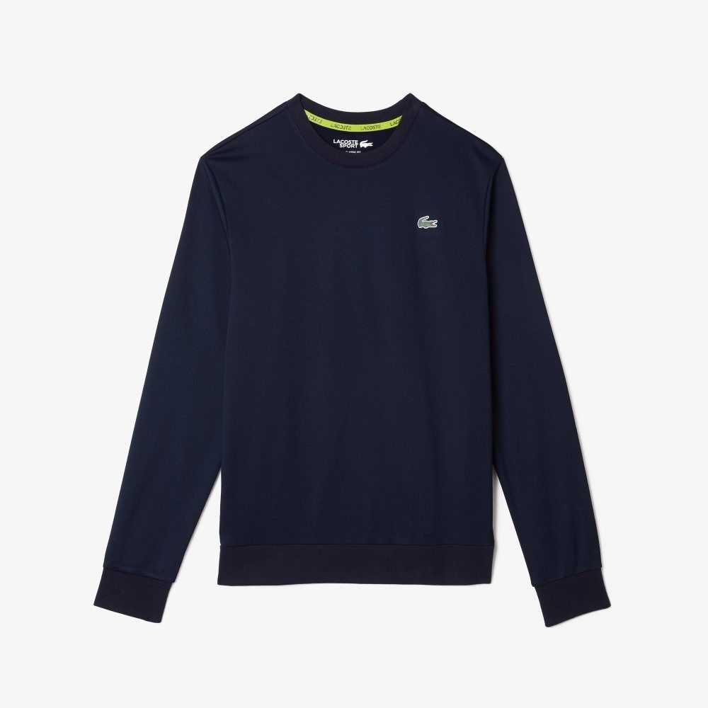 Lacoste SPORT Printed Tennis Marinblå Blå | BVUCD-1482