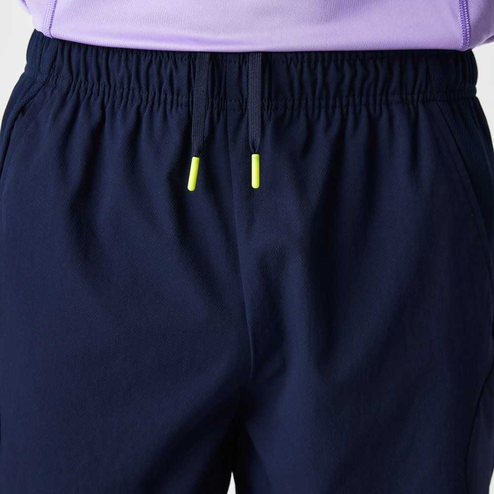 Lacoste SPORT Regular Fit Seamless Tennis Marinblå Blå | YXMCI-2013