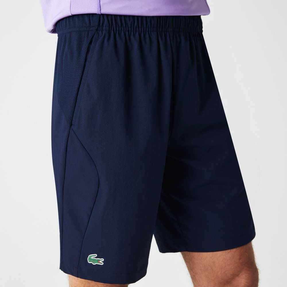 Lacoste SPORT Regular Fit Seamless Tennis Marinblå Blå | YXMCI-2013