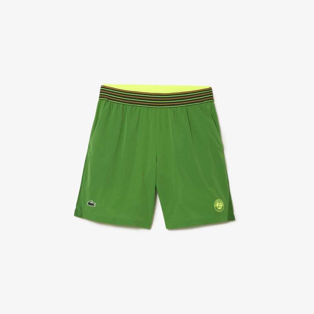 Lacoste SPORT Roland Garros Edition Fodrade Gröna Gula | ELHOS-8412