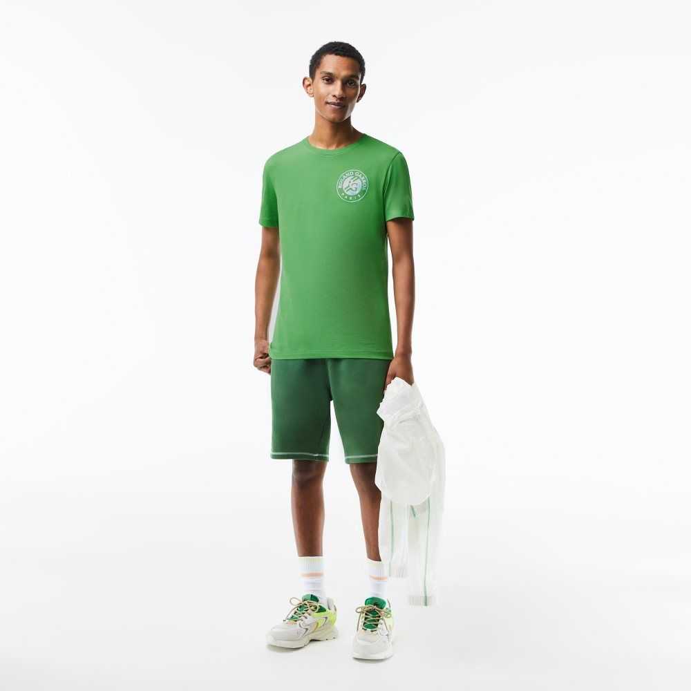 Lacoste SPORT Roland Garros Edition Logo Gröna | BRIQW-7491