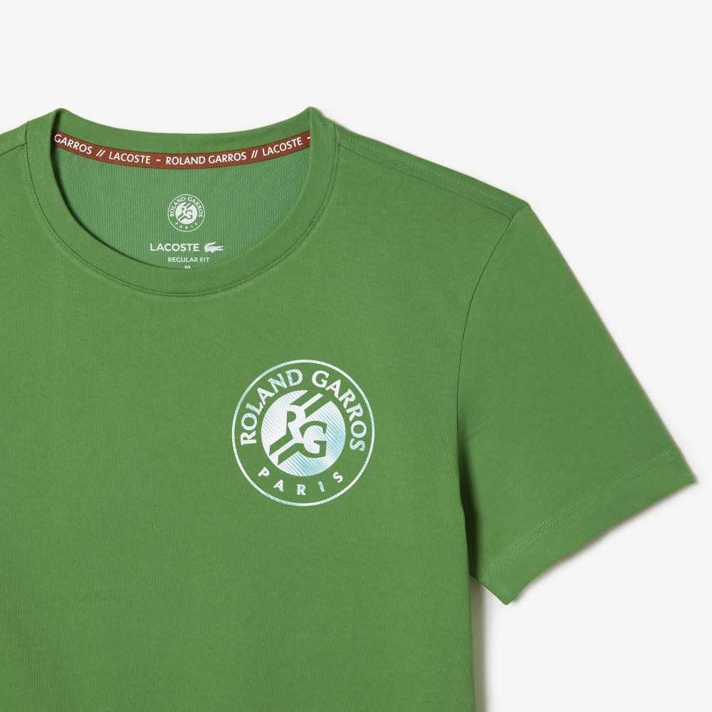 Lacoste SPORT Roland Garros Edition Logo Gröna | BRIQW-7491