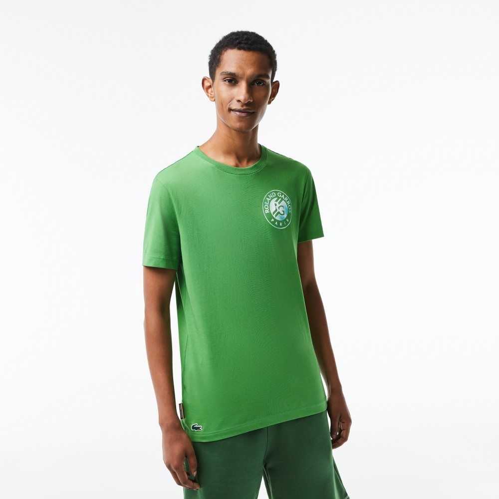 Lacoste SPORT Roland Garros Edition Logo Gröna | BRIQW-7491