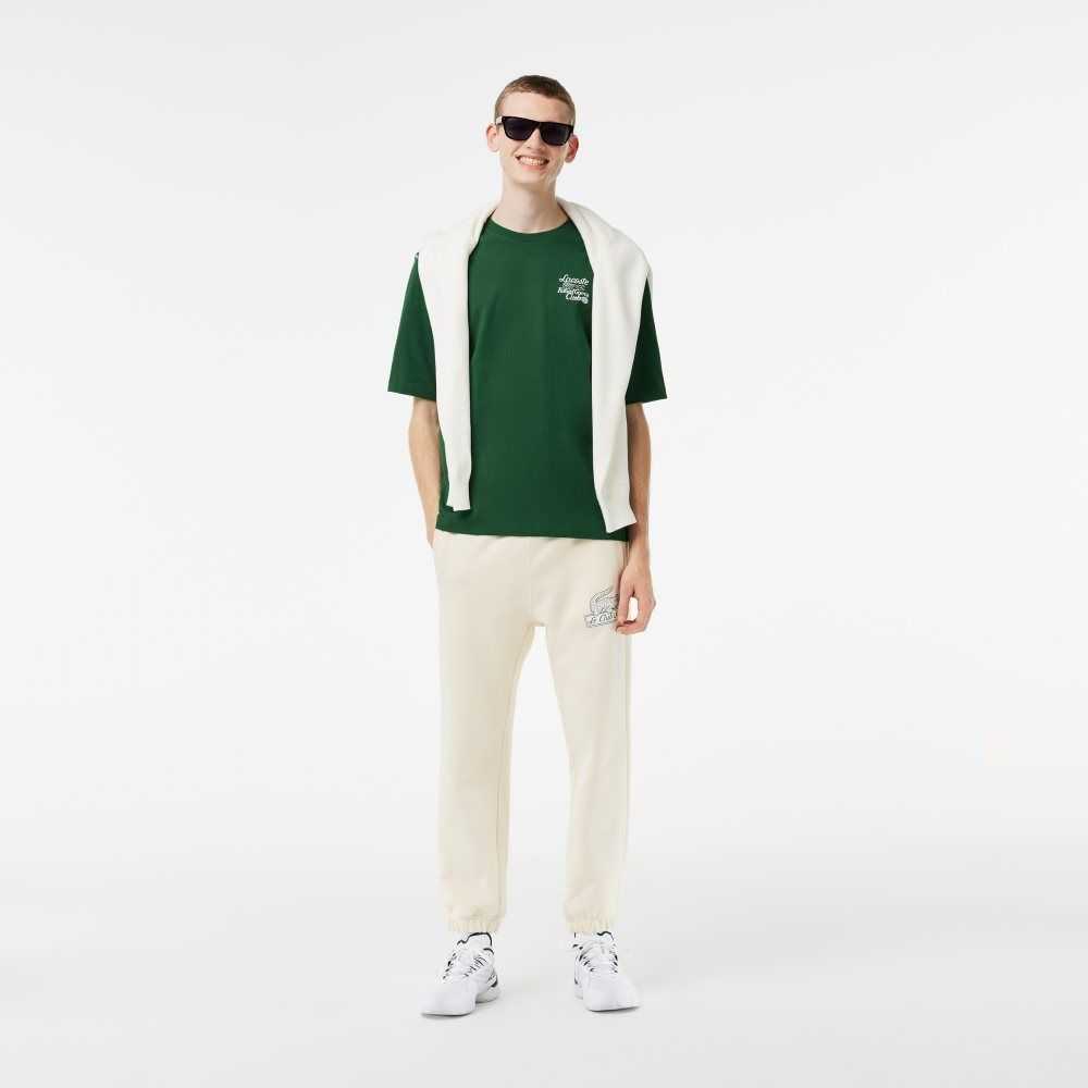 Lacoste SPORT Roland Garros Edition Tjock Jersey Gröna | BXLMH-1087