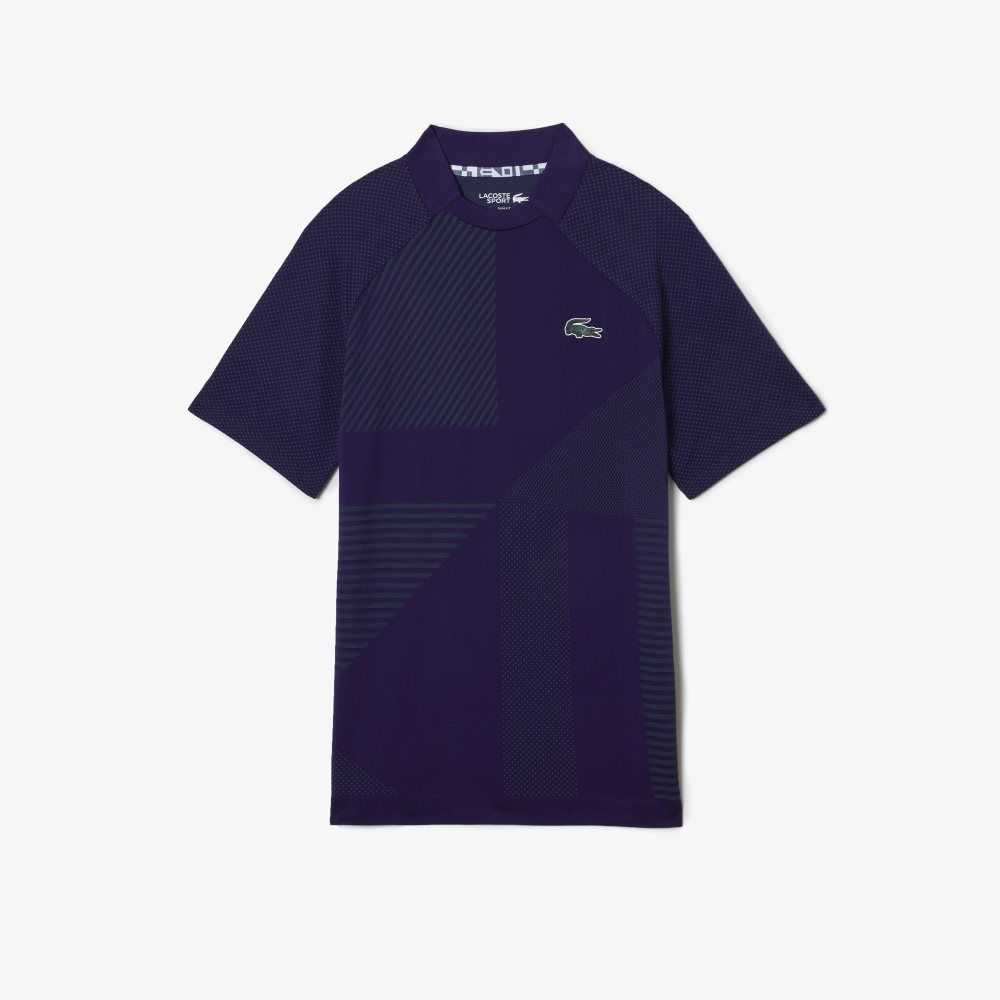 Lacoste SPORT Slim Fit Seamless Tennis Lila Gröna | RZSJM-2645