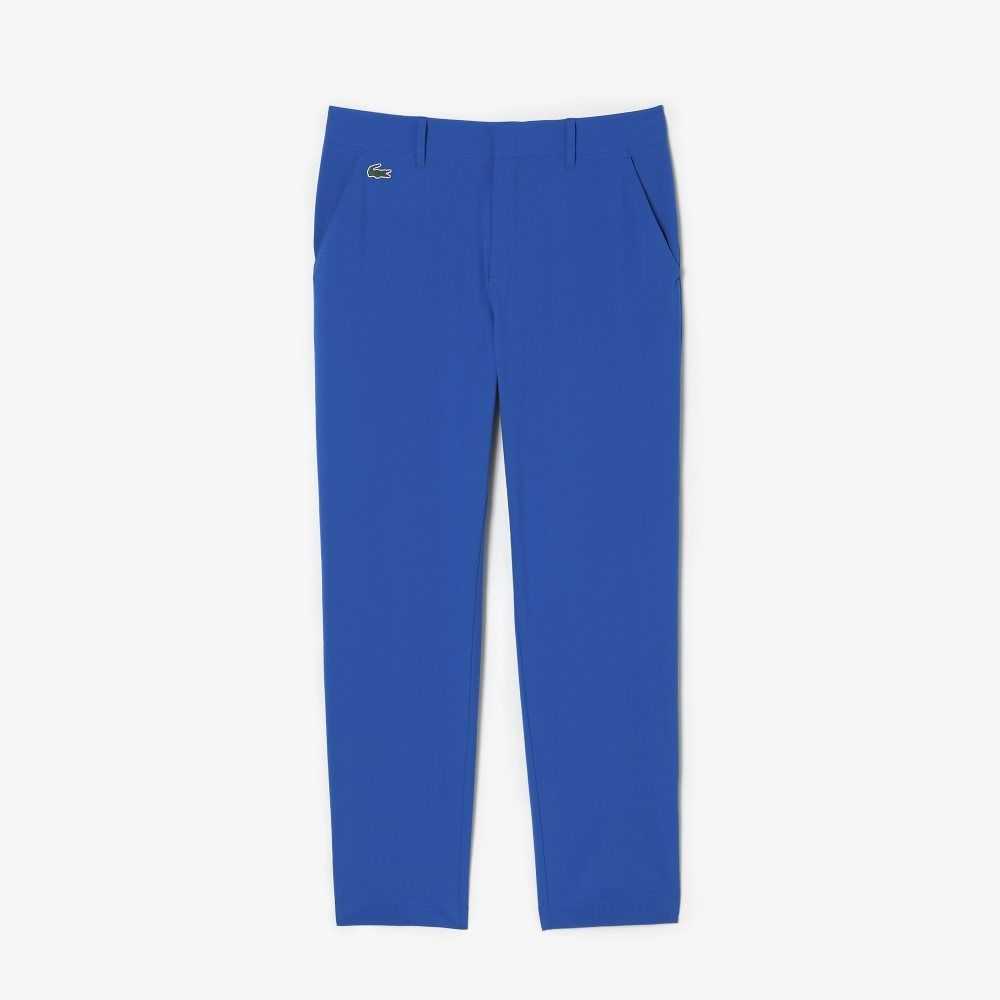 Lacoste SPORT Stretch Golf Chinos Blå | DWNJC-3684