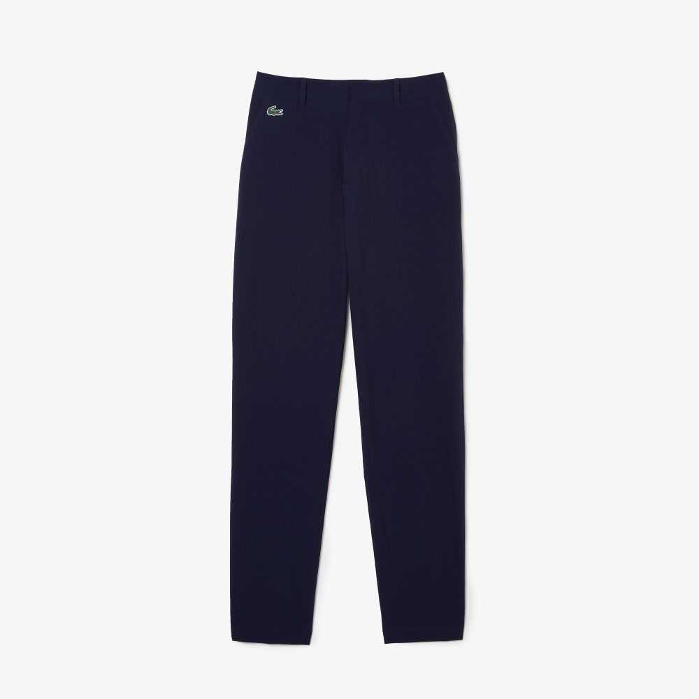 Lacoste SPORT Stretch Golf Chinos Marinblå Blå | EMSIG-4507