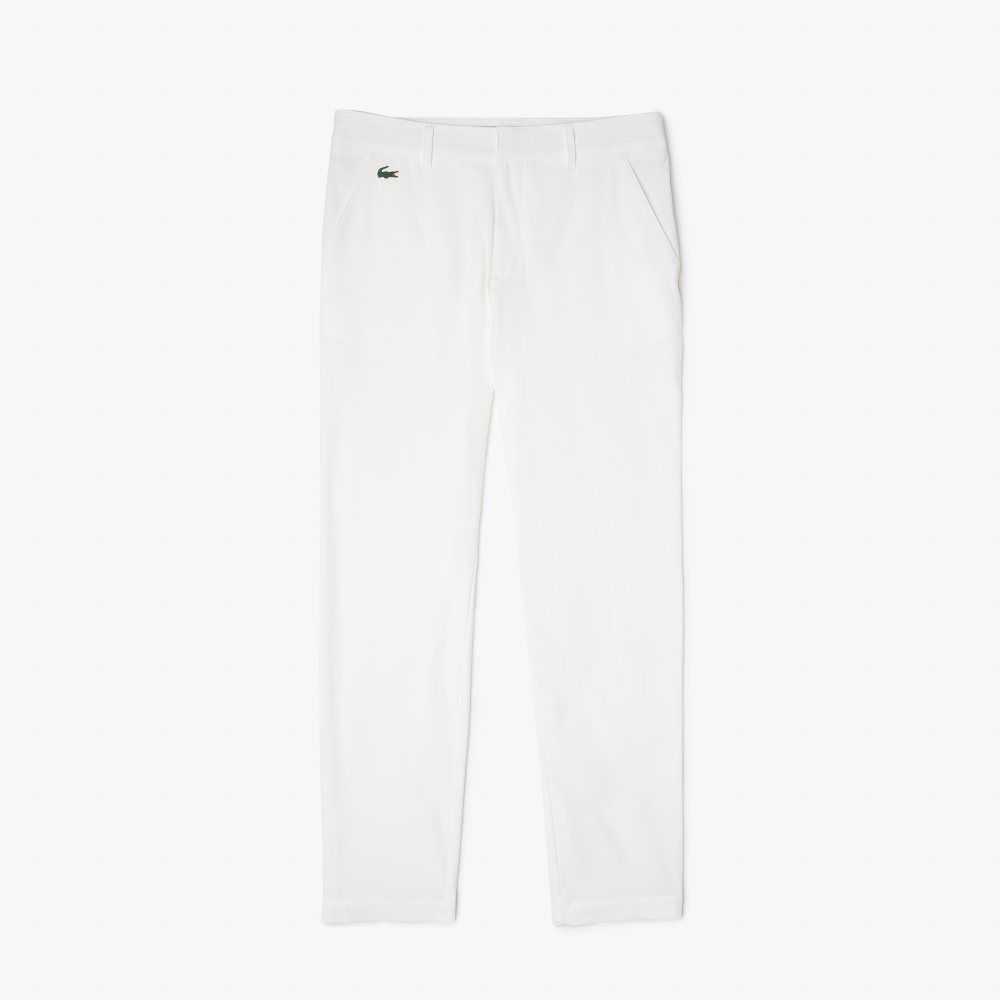 Lacoste SPORT Stretch Golf Chinos Vita | EXZML-7046