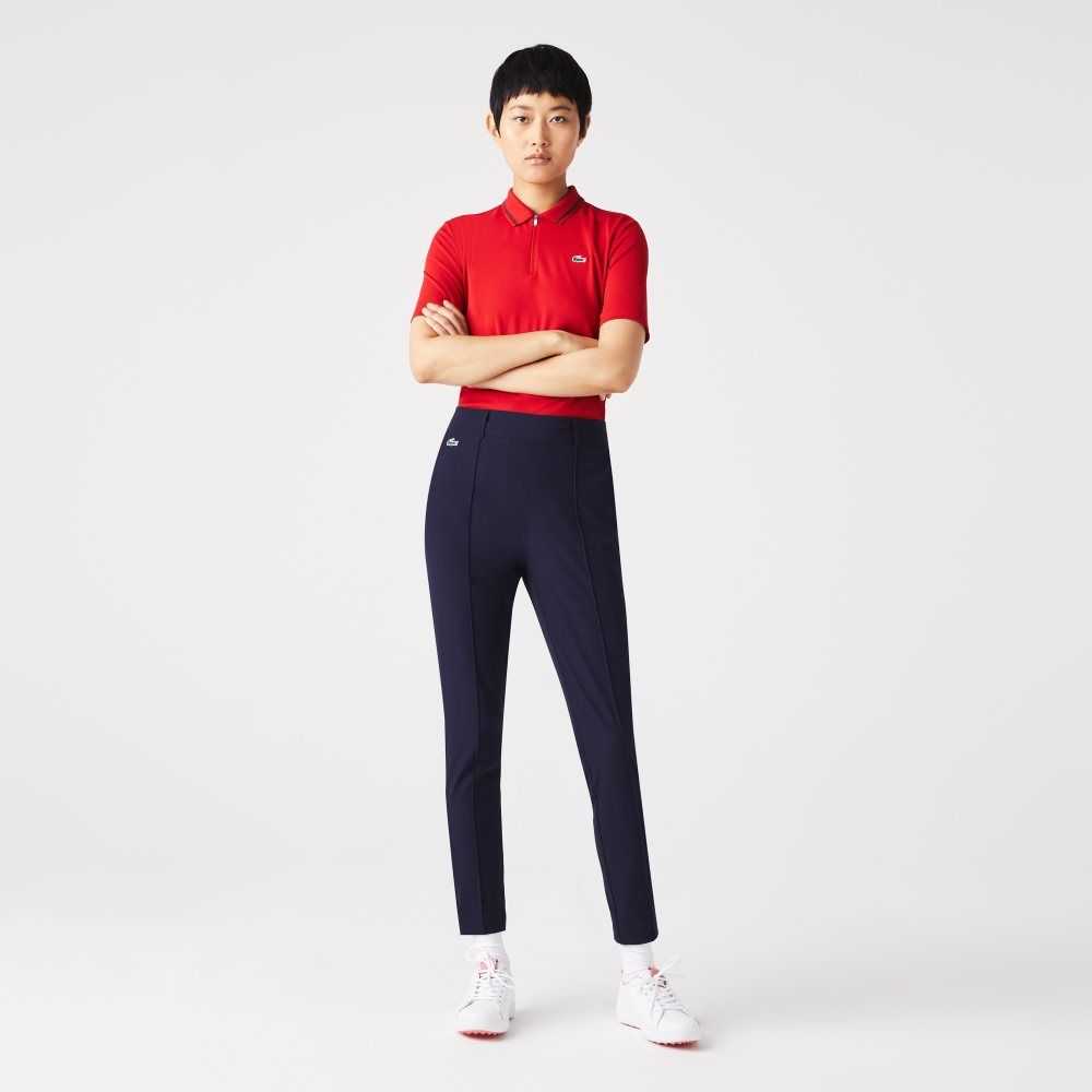 Lacoste SPORT Stretch Golf Marinblå Blå | EDGHS-9032