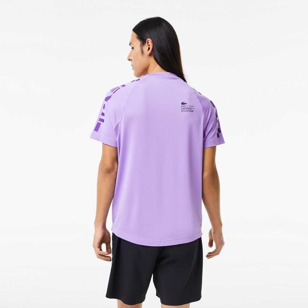 Lacoste SPORT Stretch Jersey Lila | MCLNK-7061