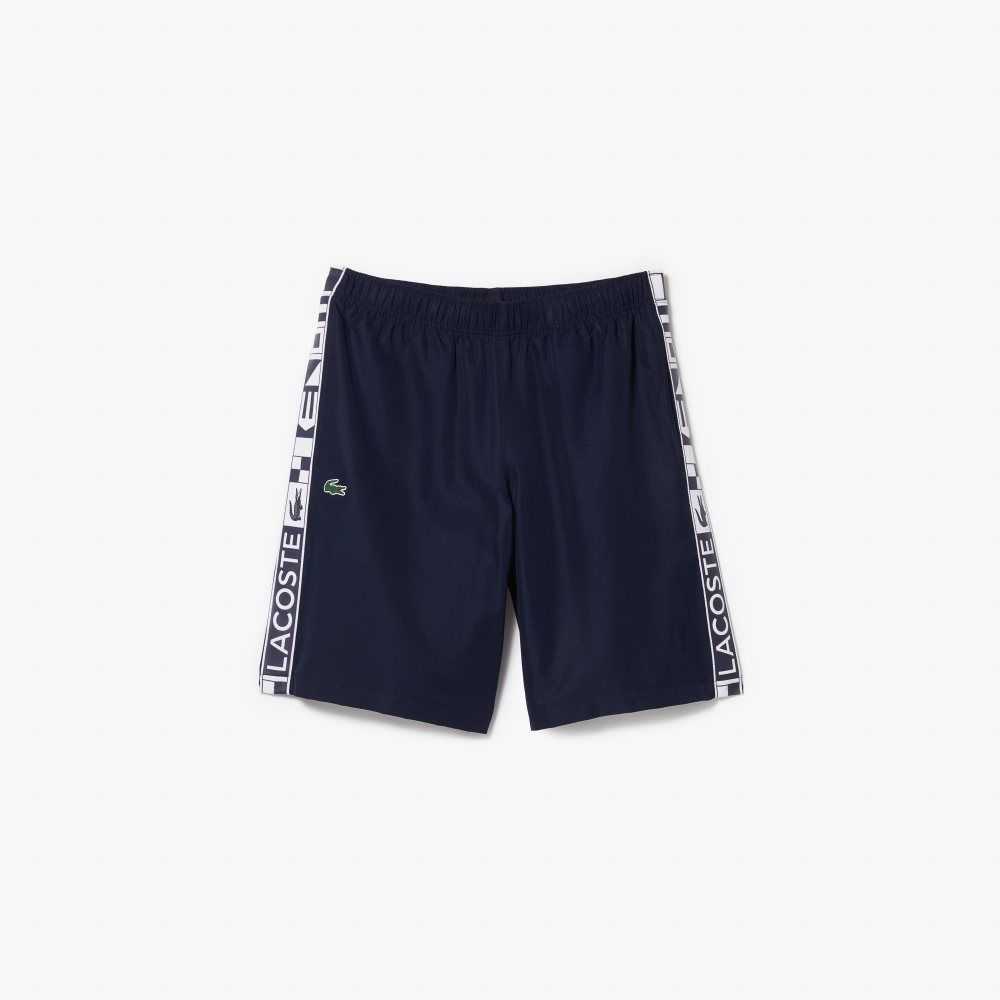 Lacoste SPORT Taffeta Tennis Marinblå Blå | ZBWPK-2893