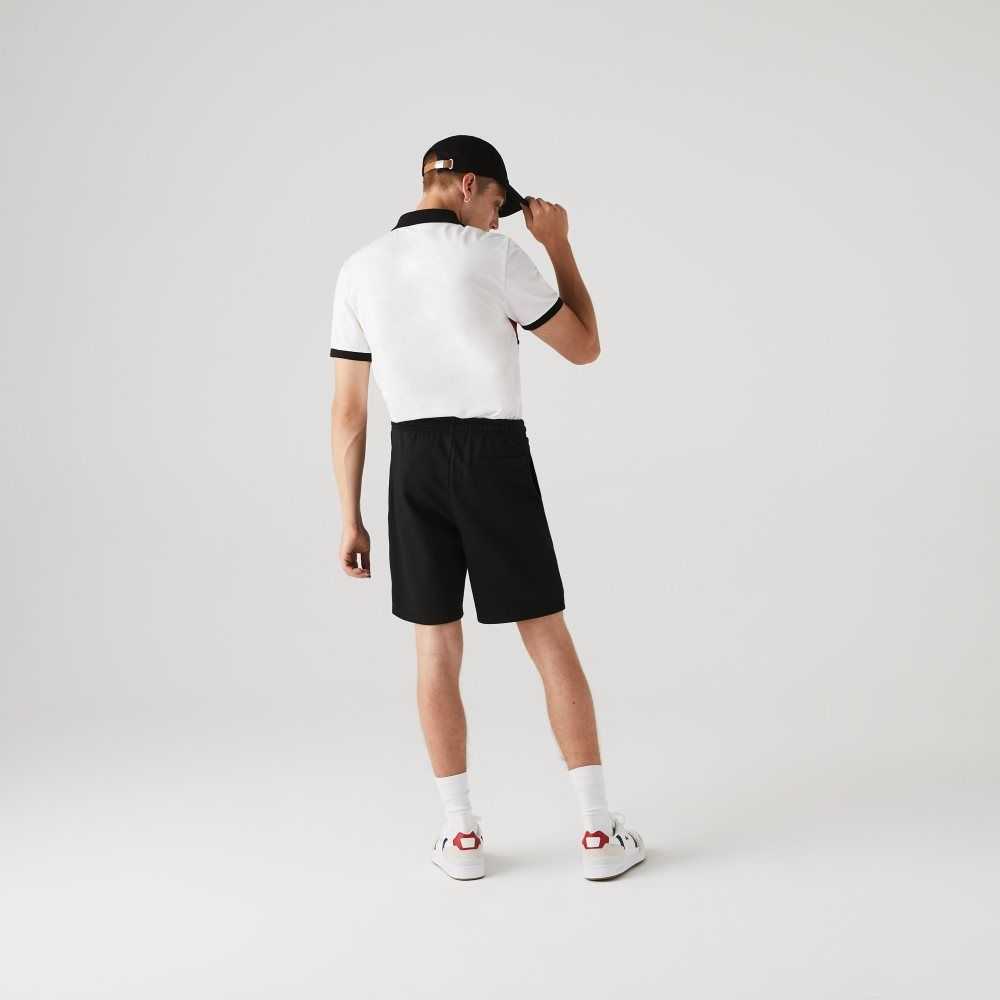 Lacoste SPORT Tennis Fleece Svarta | NORSP-7965