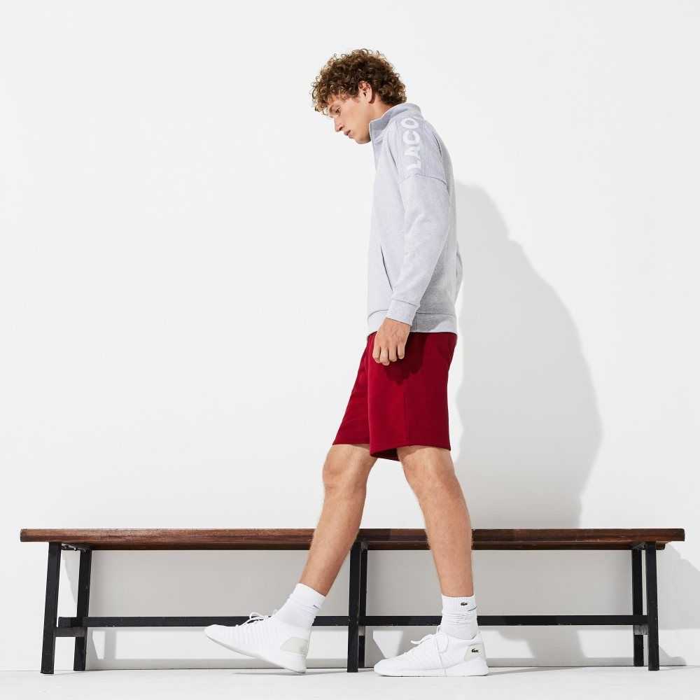 Lacoste SPORT Tennis Fleece Vinröda | ALYRC-2179