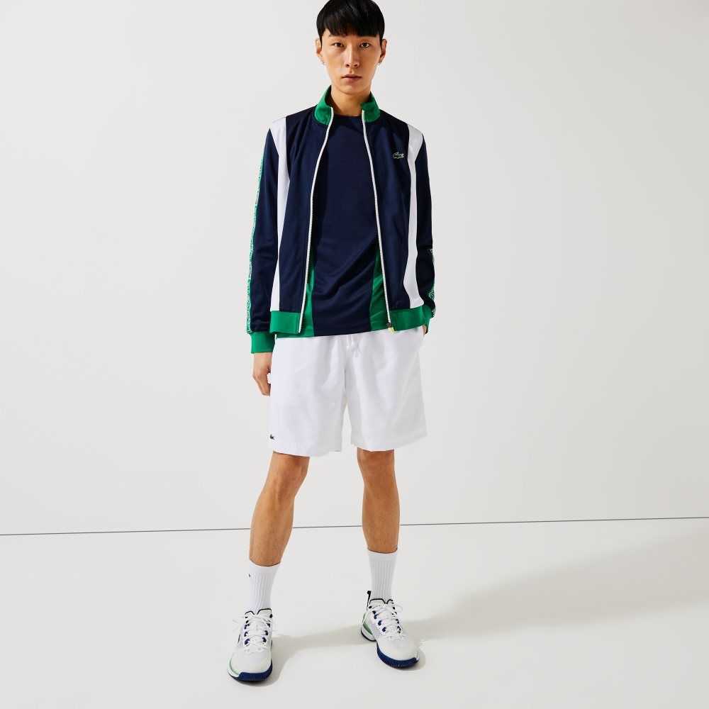 Lacoste SPORT Tennis Solid Diamond Weave Vita | XIJDN-6981