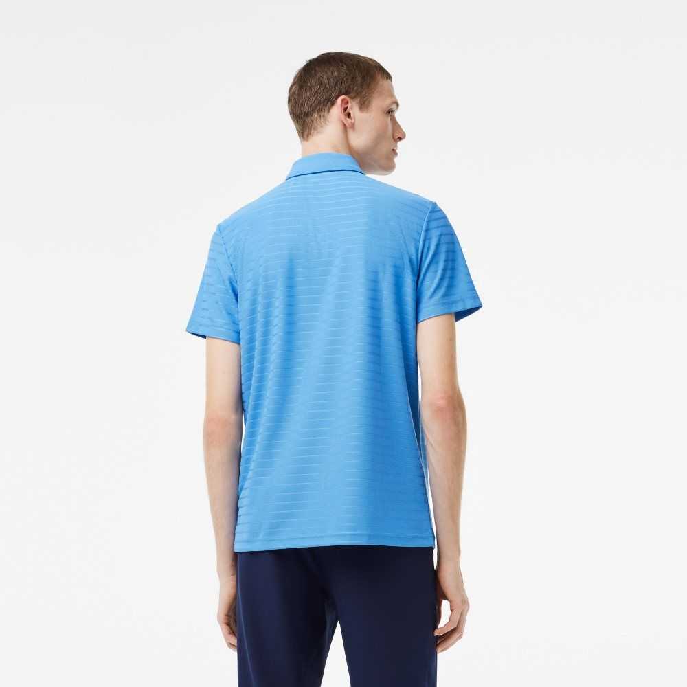 Lacoste SPORT Textured Andas Golf Blå | AQPDM-6587