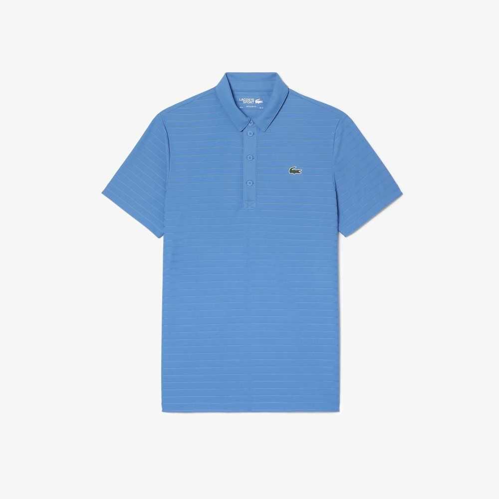 Lacoste SPORT Textured Andas Golf Blå | AQPDM-6587