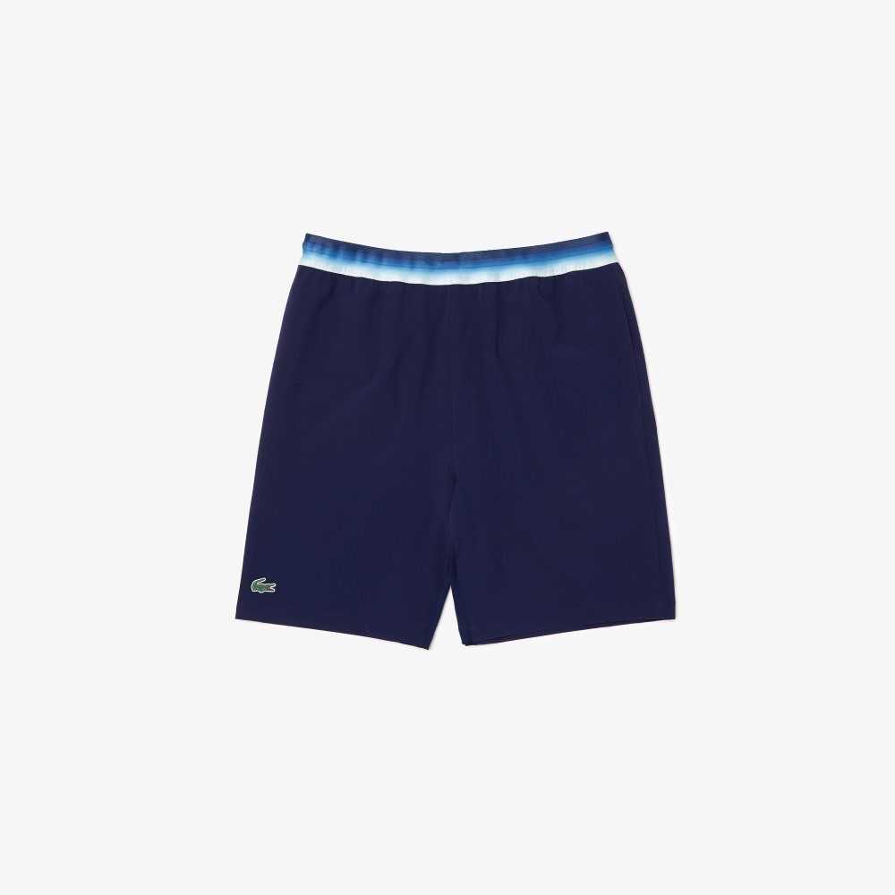 Lacoste SPORT x Novak Djokovic Light Stretch Blå | CLSYX-3460