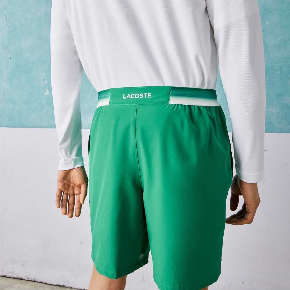 Lacoste SPORT x Novak Djokovic Light Stretch Gröna | SZXQL-5638