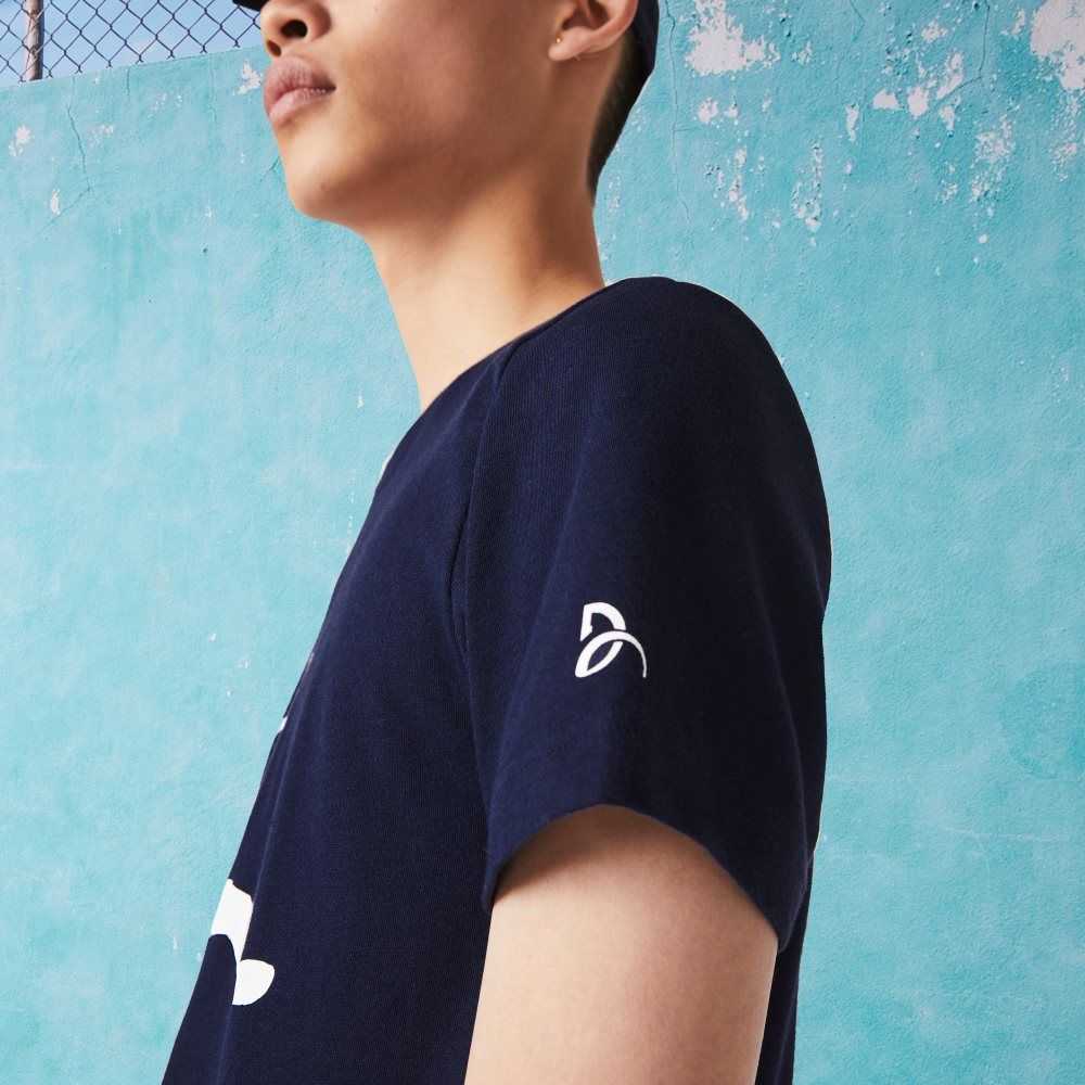 Lacoste SPORT x Novak Djokovic Pack Marinblå Blå | VRKID-7498