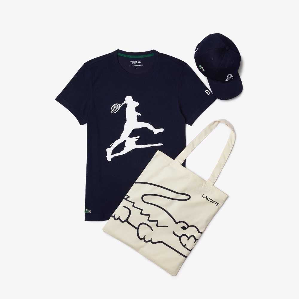 Lacoste SPORT x Novak Djokovic Pack Marinblå Blå | VRKID-7498