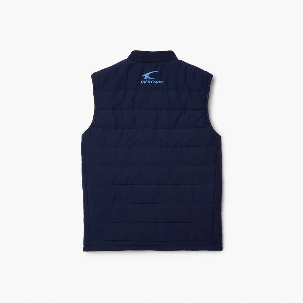 Lacoste SPORT x Theo Curin Vest Marinblå Blå Blå | IYTRP-4783