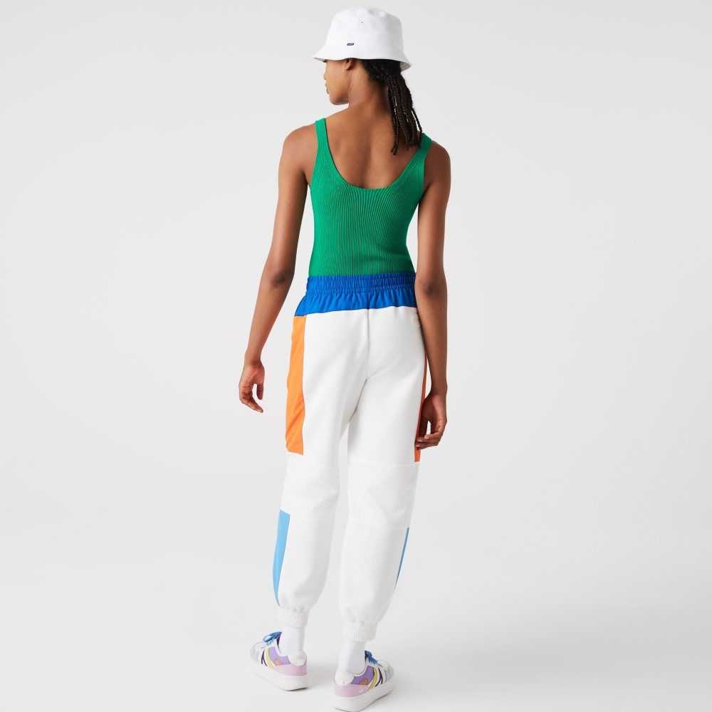 Lacoste Seamless Räfflad Knit Tank Gröna | FONCL-3072