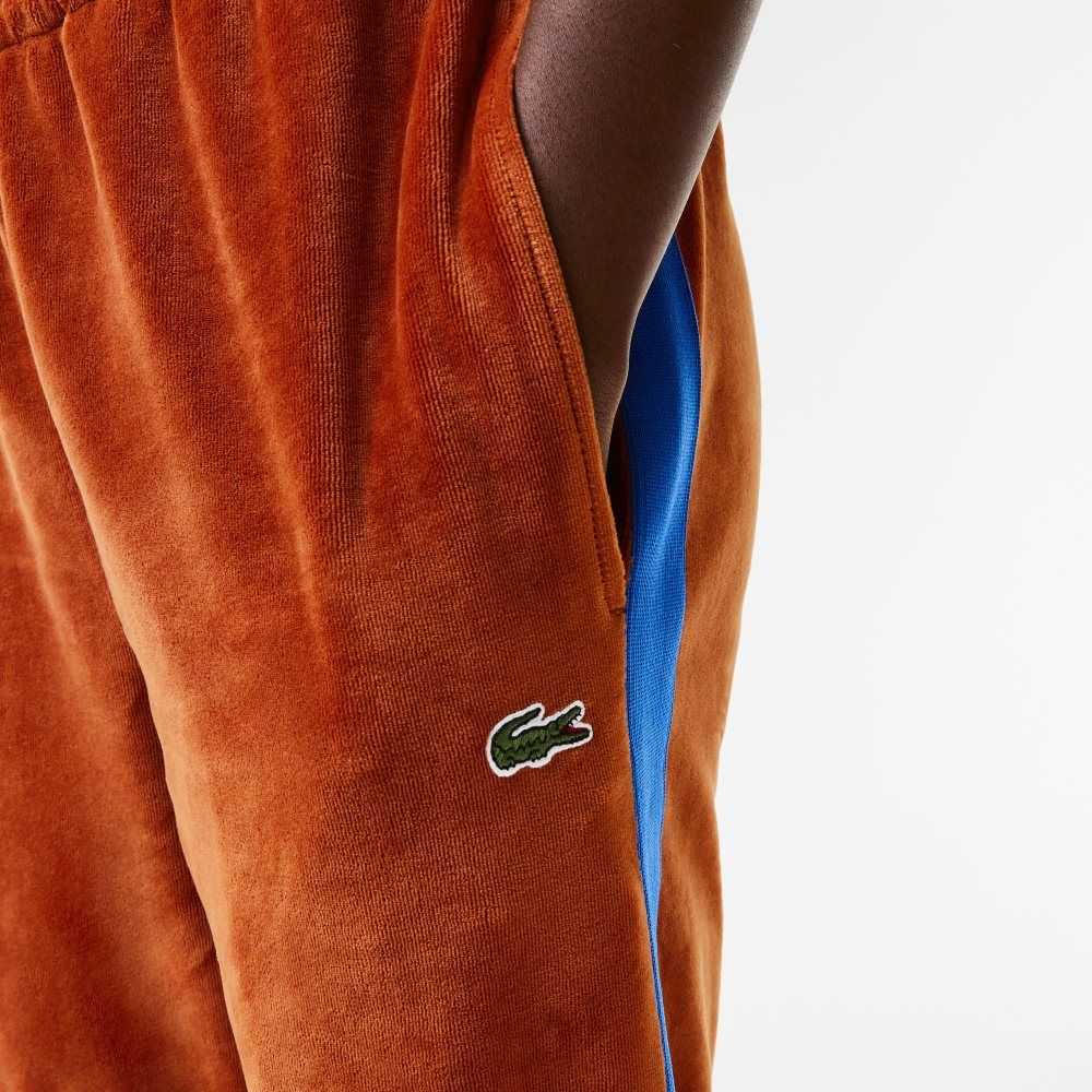 Lacoste Side Contrast Band Trackpants Bruna | WACGT-3506