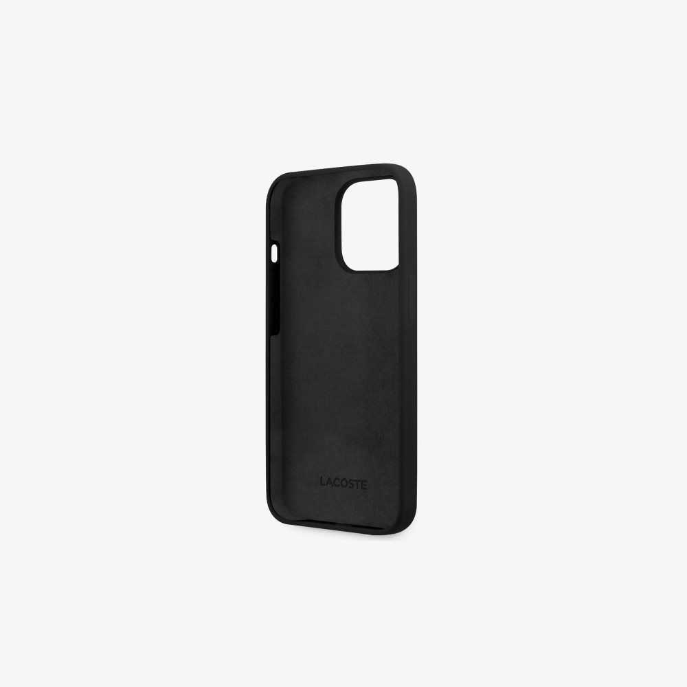 Lacoste Silikon iPhone 14 Pro Svarta | OJNZB-2074