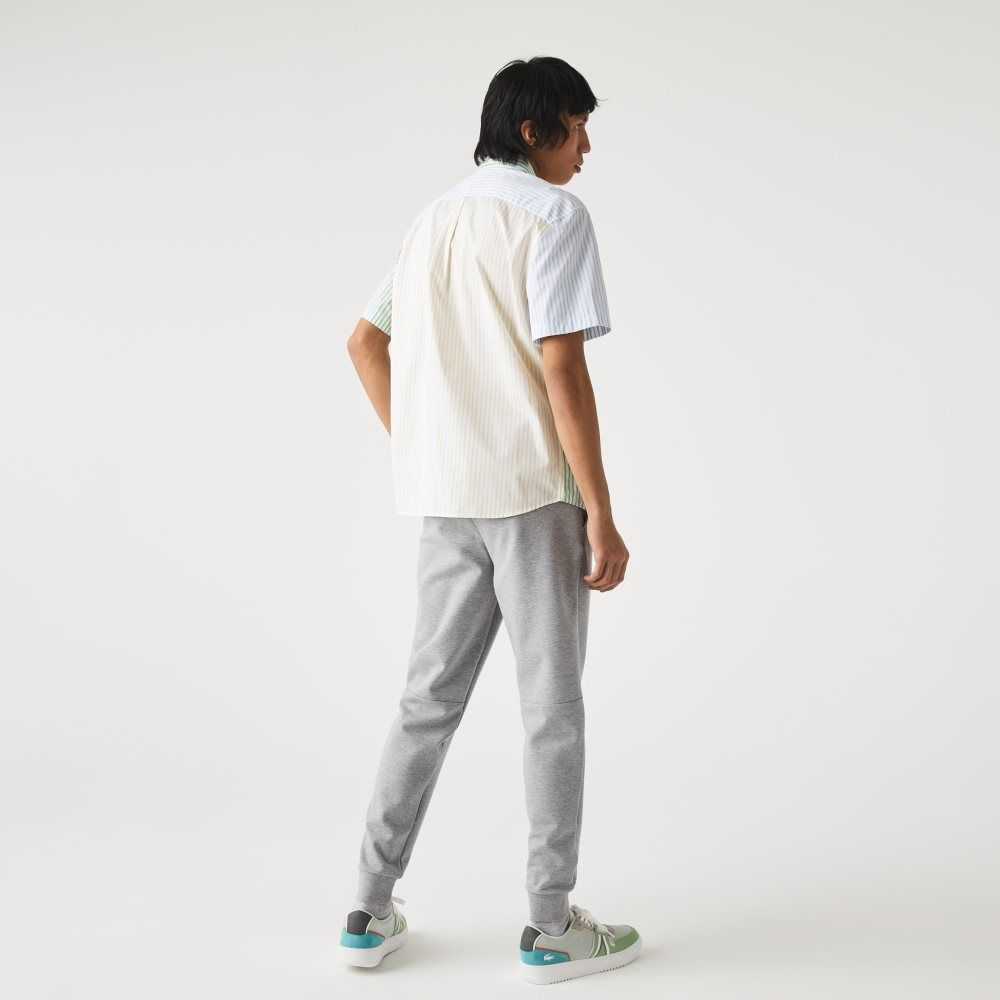 Lacoste Slim Fit Heathered Bomull Blend Tracksuit Grå | LJTVI-8960