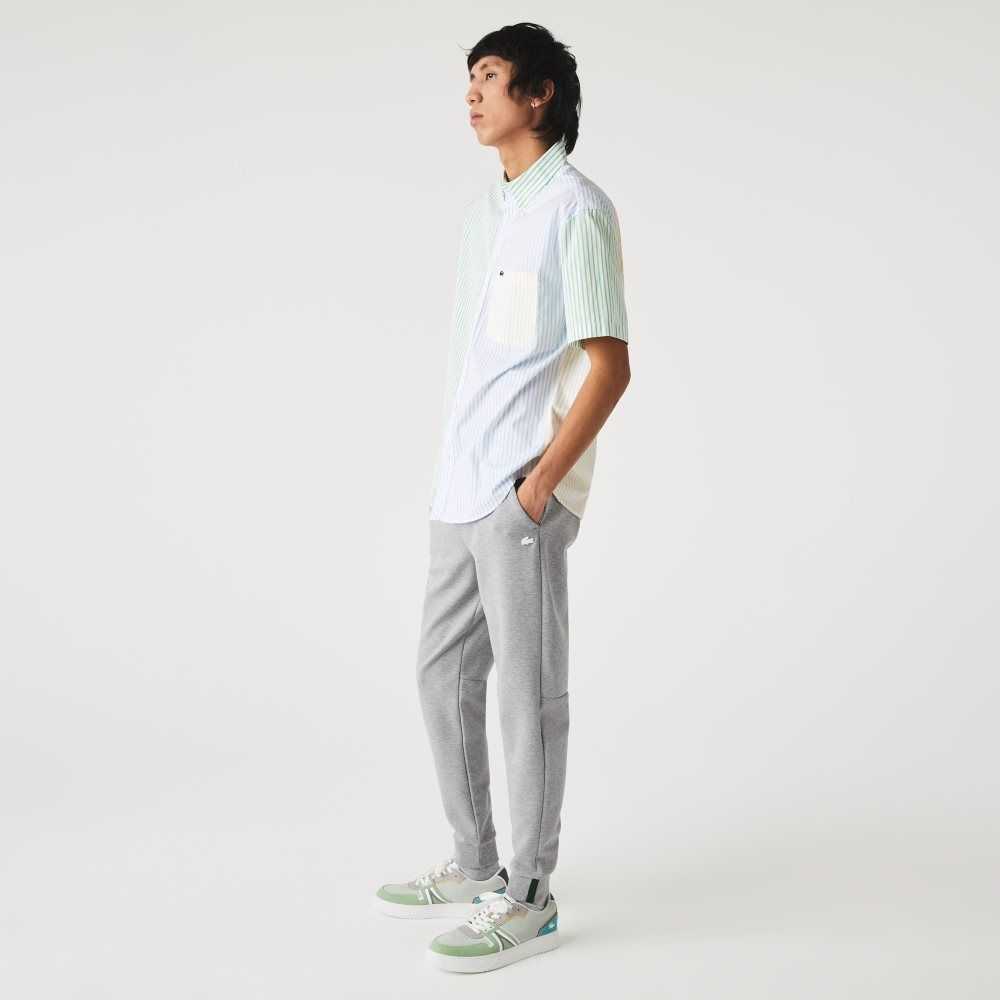 Lacoste Slim Fit Heathered Bomull Blend Tracksuit Grå | LJTVI-8960